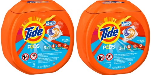 New $2/1 Tide PODS Coupon = 72-Count Only $12.66 Each at Target (After Gift Card)