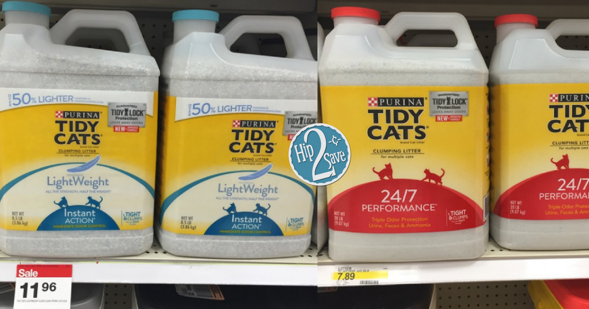 Print 2 NEW Purina Tidy Cats Litter Coupons • Hip2Save