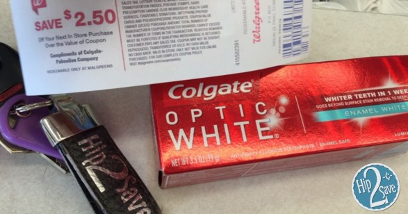 Colgate Optic White toothpaste