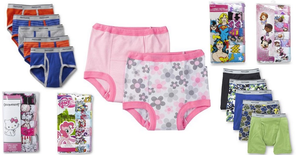 Kmart: Earn $15 Back in Points with Kids' Underwear Purchase