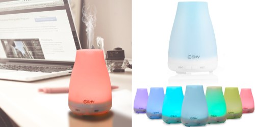 Amazon: Essential Aroma Humidifier Only $14.99 (Regularly $49.99)