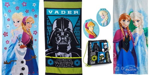 Kohl’s Cardholders: Great Buys on Disney & Star Wars Beach Towels