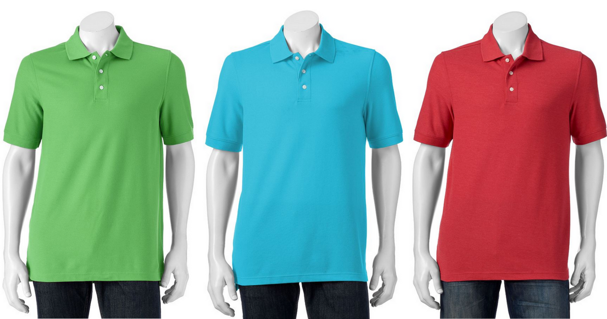 kohls mens polos