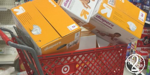Target: EXTRA 25% Off up & up Diapers (Today ONLY) = Nice Savings on Giant Boxes