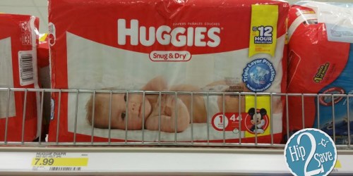 Target: Huggies Snug & Dry Jumbo Pack Diapers Only $3.99