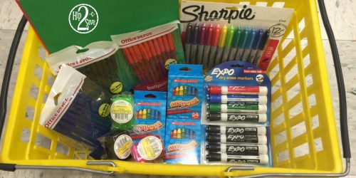 Office Depot/OfficeMax: 15 School Supplies for $5.12 (Including a Sharpie 12-Pack!)