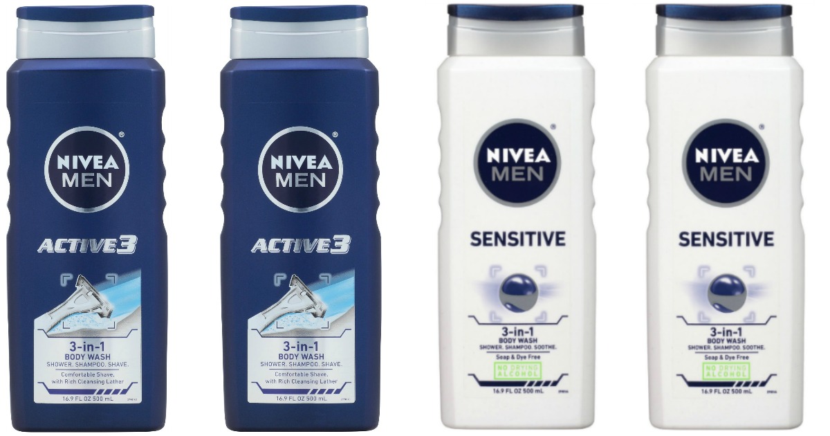Amazon 3Pack Nivea Men's Body Wash Only 8.38 Shipped (Just 2.79 Per