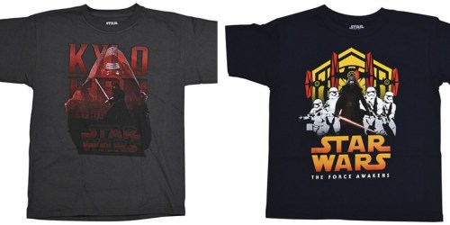Best Buy: Disney Star Wars Kid’s Tees Only $2.99 (Regularly up to $14.99)