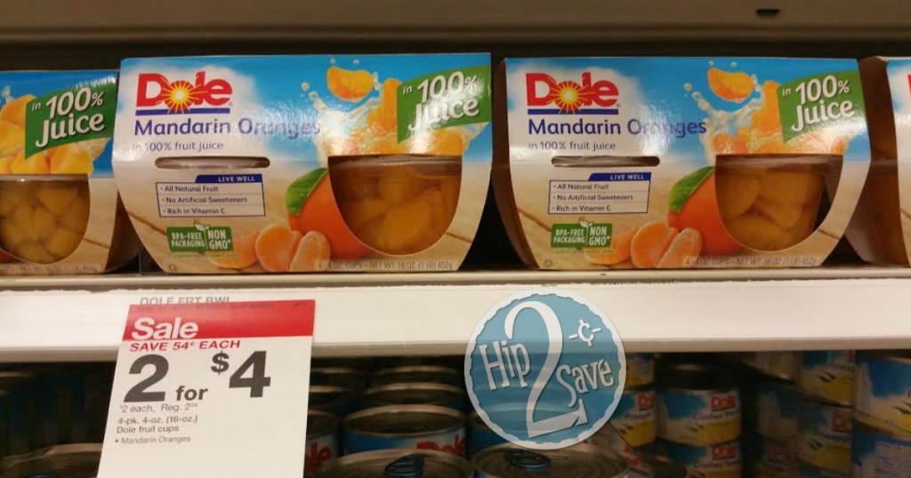 Dole Fruit Cups - Target