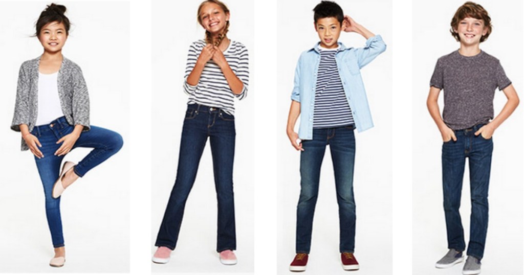 Old Navy: ALL Kids Jeans Buy 1 Get 1 FREE On 8/7 (In-Store Only)