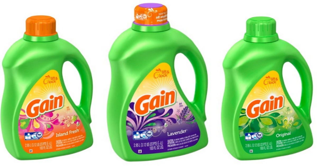 New $2/1 Gain Laundry Detergent Coupon