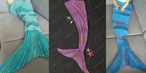 Cotton Mermaid Blanket ONLY $5.18 Shipped