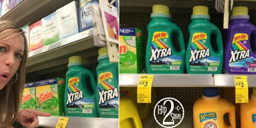 Xtra Detergent Only $1 Per Bottle at Walgreens and CVS with New Printable Coupon