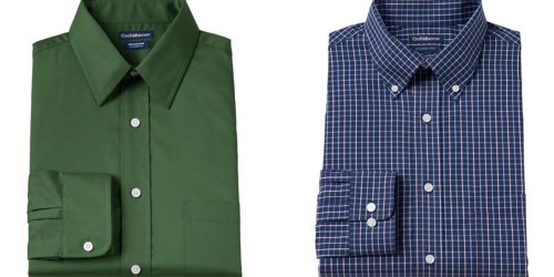 Kohl’s Cardholders! Men’s Croft & Barrow Fitted Dress Shirts ONLY $4.48 Shipped