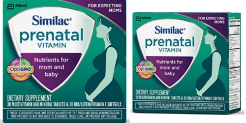 Amazon: Similac Prenatal Vitamins 30 Count SoftGels Only $7.98 Shipped