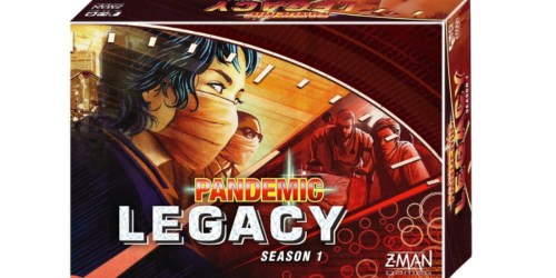 Pandemic Legacy Board Game As Low As $38.73 (Regularly $69.99)