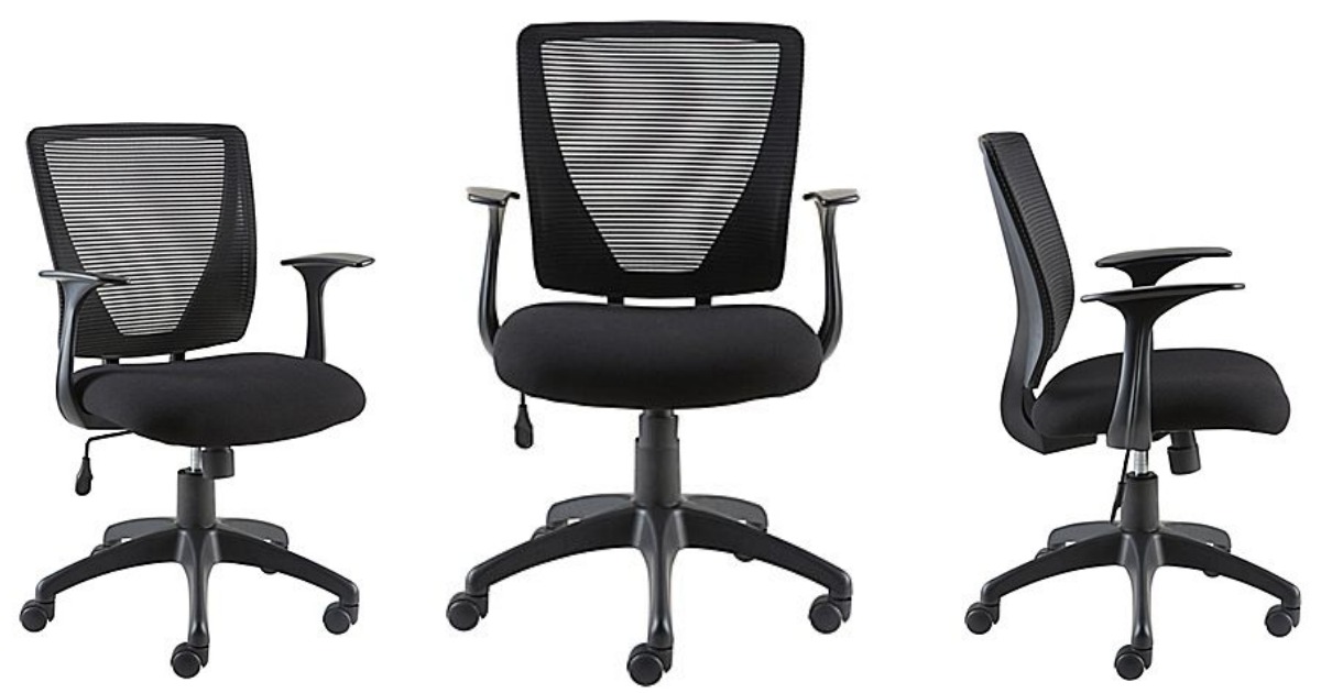 Staples: Mesh Back Office Chair Only $9.99 (Regularly $109.99) • Hip2Save