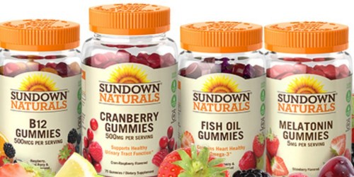*NEW* Sundown Naturals Vitamin Coupons = Gummies Only $3.99 at Rite Aid