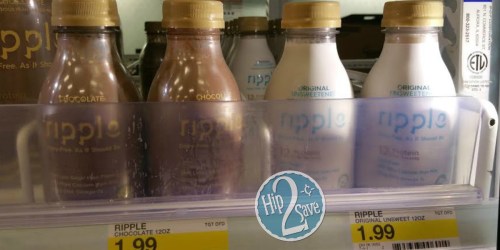 Target: Ripple Dairy-Free Milk 12oz Only 19¢ (After Ibotta)