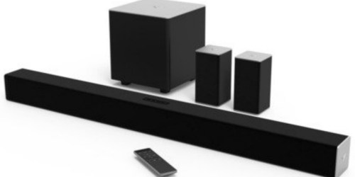Amazon Prime: VIZIO Sound Bar w/ Wireless Subwoofer & Satellite Speakers Only $149.99