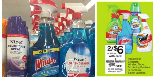 Walgreens: Windex Glass Cleaner 32oz Bottles Only $1.50 Each