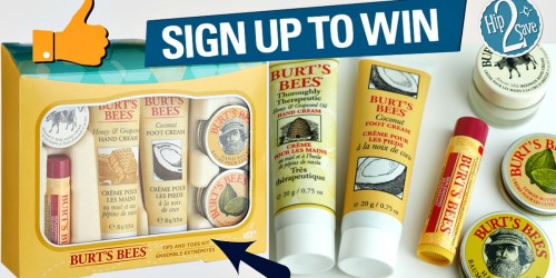 20 Hip2Save Subscribers Win Burt’s Bees Tips & Toes Kits (Yes, T-W-E-N-T-Y Winners!)