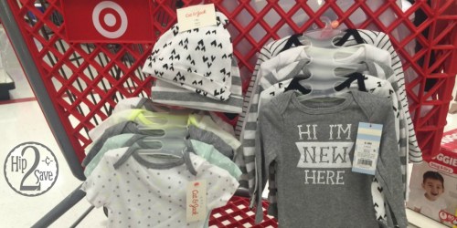 Target Shoppers! Cat & Jack Baby Bodysuits UNDER $2 for Each One & More Deals