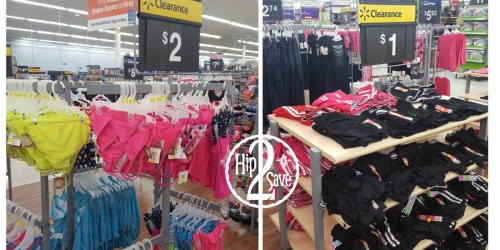 Walmart $1 Clothing Clearance