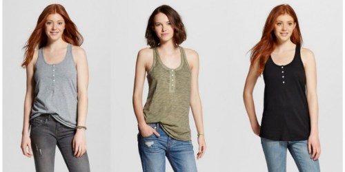 Target: Mossimo Tanks & Camis Only $2.70 (Regularly $9)