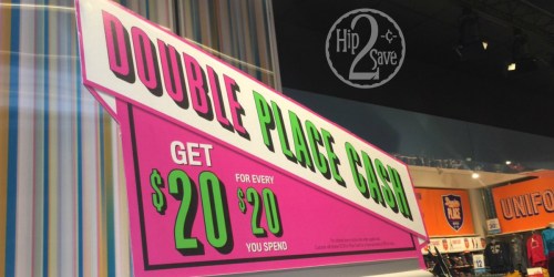 The Children’s Place: DOUBLE Place Cash (Spend $20, GET $20) + 75% Off Clearance In-Store & More