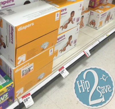 Up & Up diapers at Target