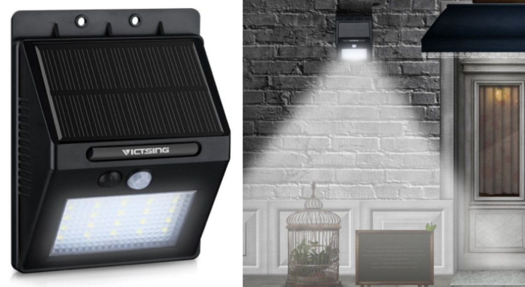 VicTsing 20 LED Solar Motion Sensor Wireless Waterproof Outdoor Lights