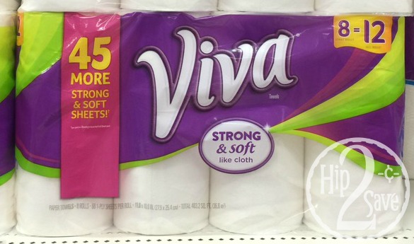 viva paper towels at Target Hip2Save