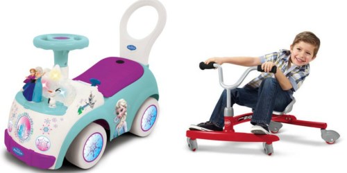 Walmart Clearance Find: Frozen Activity Ride-On And Radio Flyer Ziggle Possibly Only $9 Each