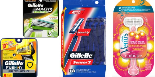 Walmart Clearance on Gillette Products & More