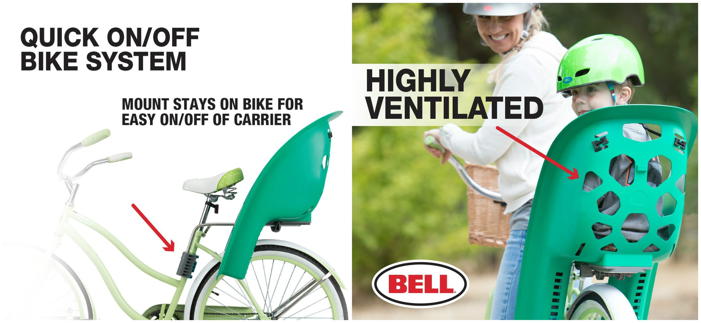 bell shell bike seat