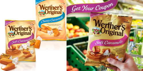 Rare $1/2 ANY Werther’s Original Caramels Coupon = Only 50¢ Per Bag at Walmart + More