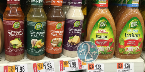 Dress Up Your Salad With Wish-Bone Dressing For Only 98¢ at Walmart & More