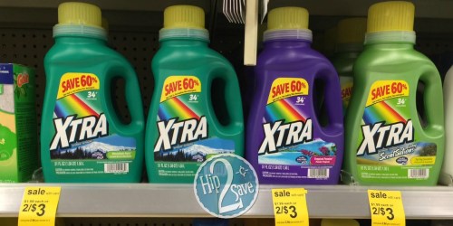 Don’t Forget to Score Xtra Laundry Detergent for Only $1 at CVS & Walgreens (Ends Tomorrow!)