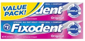 Fixodent 2 pack