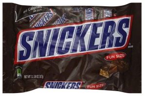 Mars Snickers Fun Size Candy