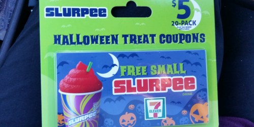 7-Eleven: 20 Free Small Slurpee Halloween Treat Coupons Just $5 (Participating Locations)