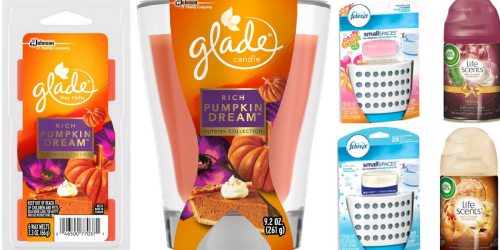 Air Care Products $1 or Less at Target After Gift Card (Starts 9/25) – Glade, Air Wick & More