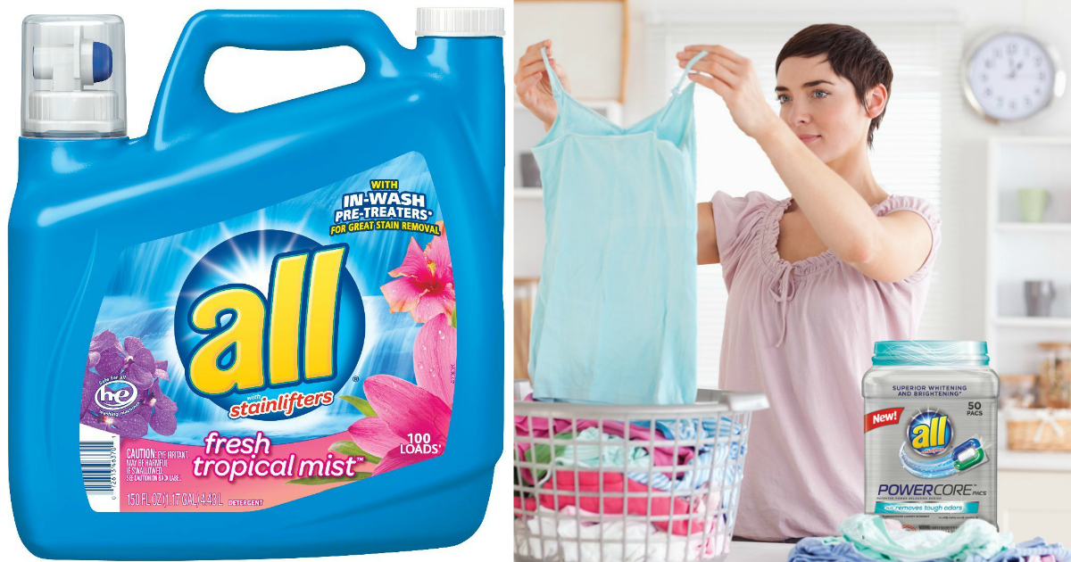 Target Big Savings on All Laundry Detergent