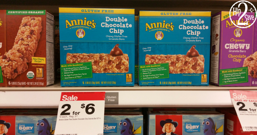 *NEW* Annie's Product Coupons = 5Pack Granola Bars or Fruit Snacks