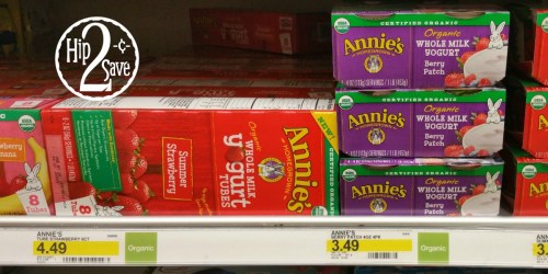 Target: Annie’s Organic Yogurt Cups 4-Count Pack Only 74¢ (Regularly $3.49)