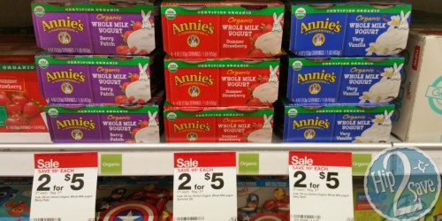 Target: Annie’s Organic Yogurt 4 Pack Only $1 and Yogurt Tubes 8 Pack Only $1.40