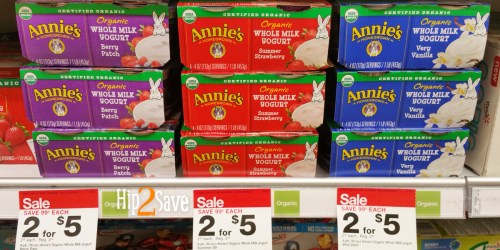 Target: Annie’s Organic Yogurt Cups 4-Count Pack Only $1 (Regularly $3.49)