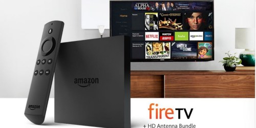 Doing Away With Cable? Score an Amazon Fire TV + HD Antenna Bundle for Only $94.99 Shipped