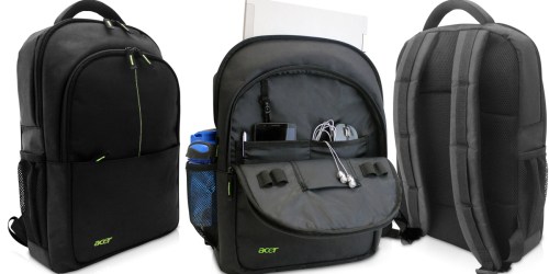 Walmart: Acer 15.6″ Laptop Backpack Only $10.73 (Regularly $21.15)